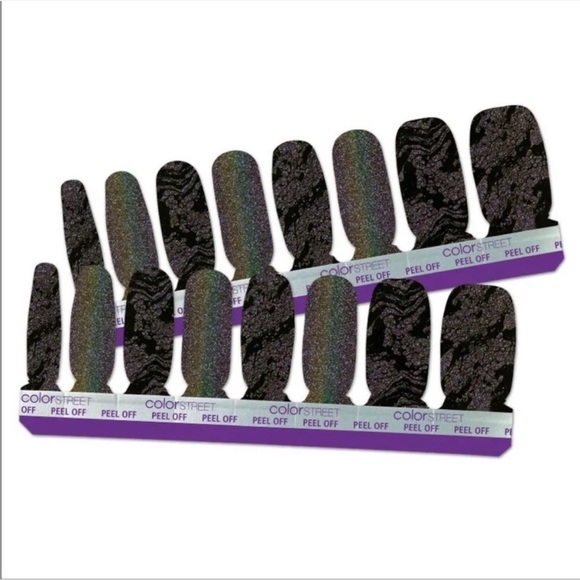 *Retired* Color Street: Magic Potion | Halloween Green Purple Fall Glitter - Picture 15 of 15